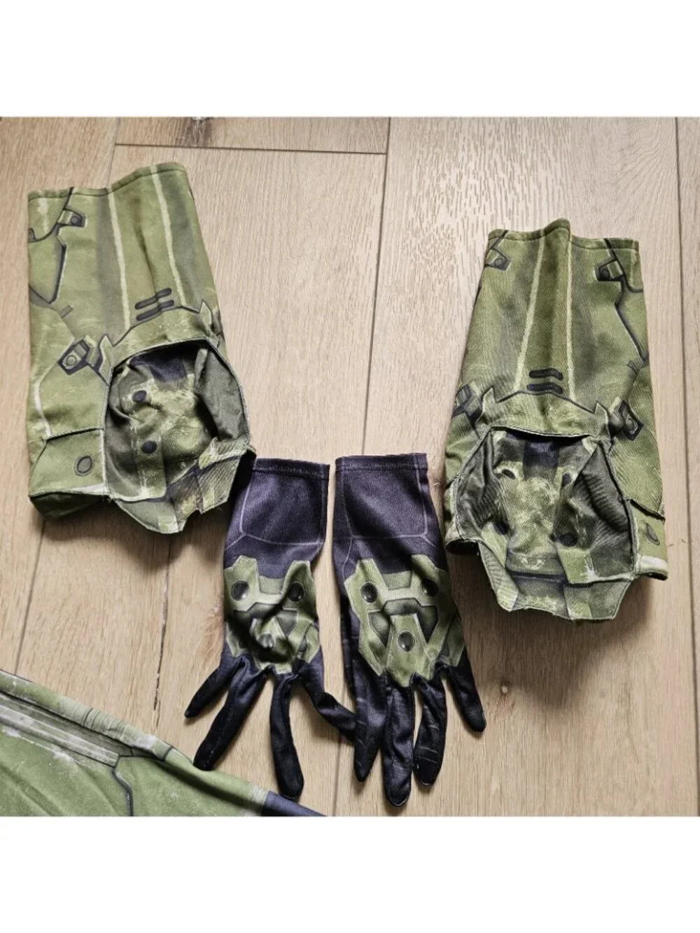 Disguise HALO Infinite Master Chief  Kids Boys Costume Jumpsuit Mask Large 10/12